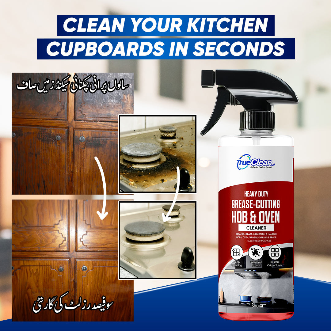 Kitchen Degreaser Hob & Oven Cleaner 500ml